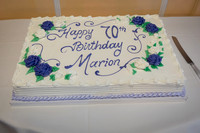 Marion's 70th Birthday Party